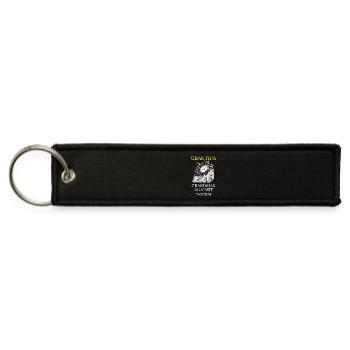 Grantifa Grandmas Against Fascism Activist Design - Jet Tag Keychain - black - Front