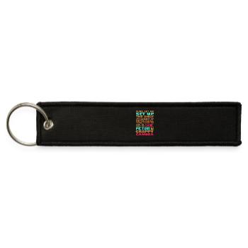 Set Up The Shot: Crappy Camera - Jet Tag Keychain - black - Front