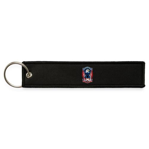 USA Eagle Emblem T Shirt, USA Soccer Pride Gift - Jet Tag Keychain