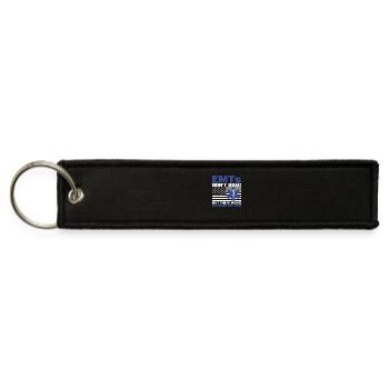 EMTs Don't Brag But Their Moms Do Proud EMT Mom Pa - Jet Tag Keychain - black - Front