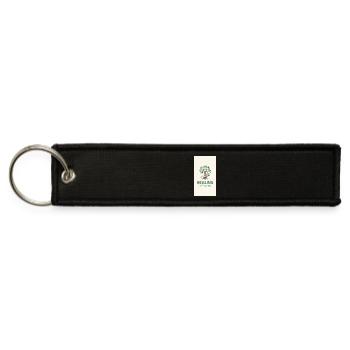 Healing in Progress Tree Emblem - Jet Tag Keychain - black - Front