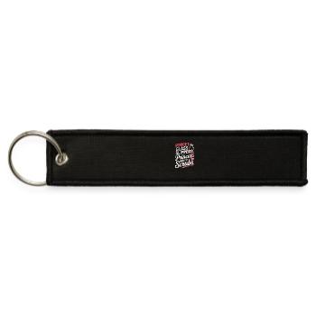 Funny Nurse - Jet Tag Keychain - black - Front