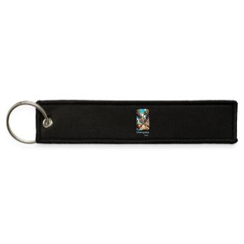 Camagüey Cuba City Travel Design - Jet Tag Keychain - black - Front