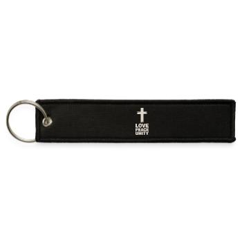 Unity Day Choose Inclusion Matters - Jet Tag Keychain - black - Front