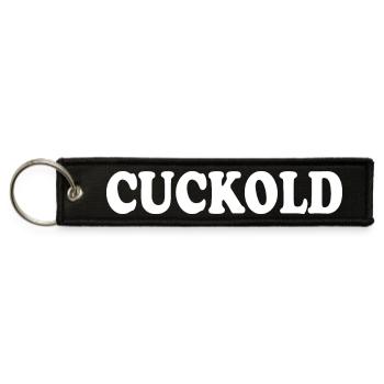 Cuckold - Jet Tag Keychain - black - Front