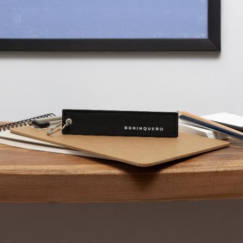 borinqueno logo - Jet Tag Keychain