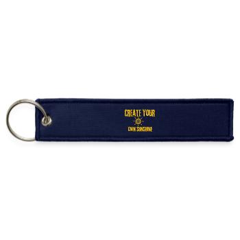 Create Your Own Sunshine - Jet Tag Keychain - navy - Front