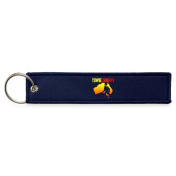 Yowie Country Australia - Jet Tag Keychain - navy - Front
