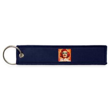 Happy Birthday To My Fav Bitch funny best friend  - Jet Tag Keychain - navy - Front