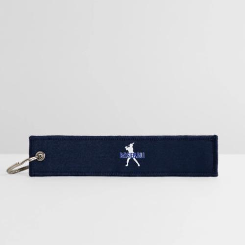 Classic Baseball Swing - Jet Tag Keychain