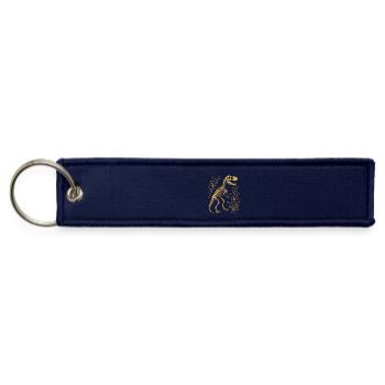 Fossil Rex Botanical Illustration - Jet Tag Keychain - navy - Front