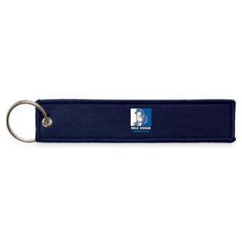Guardians of the Rez, Rez Dogs, - Jet Tag Keychain - navy - Front
