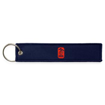 The Martial maze original logo - Jet Tag Keychain - navy - Front