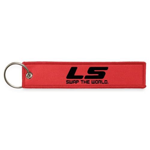 LS Swap The WORLD (Back and Front) - Jet Tag Keychain