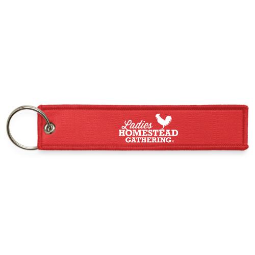 NLHG Logo White - Jet Tag Keychain