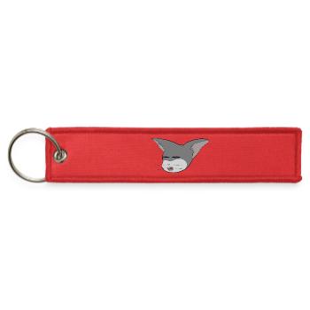 Ketos - Jet Tag Keychain - red - Front