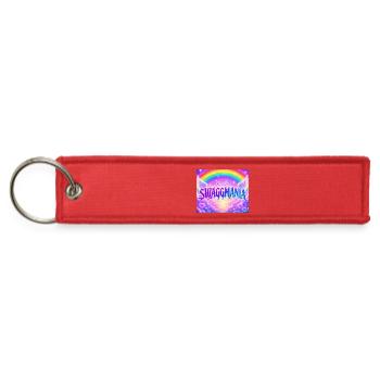 Swaggmania Angel Rainbow - Jet Tag Keychain - red - Front