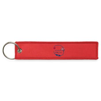 A Work of Heart – Passion for Healthcare - Jet Tag Keychain - red - Front