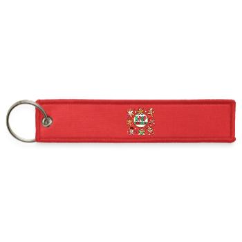 Kpop Christmas Gingerbread Dancers - Jet Tag Keychain - red - Front
