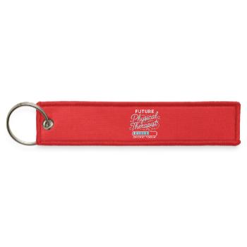Future Physical Therapist - Jet Tag Keychain - red - Front