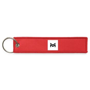 Forgefit - Jet Tag Keychain - red - Front