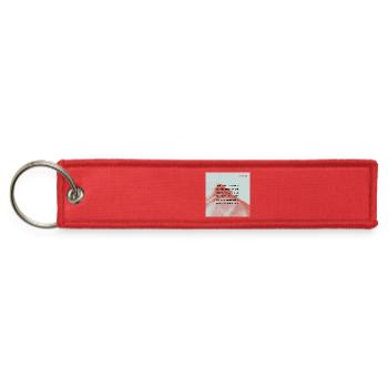 Bread of Life Mountain Faith - Jet Tag Keychain - red - Front
