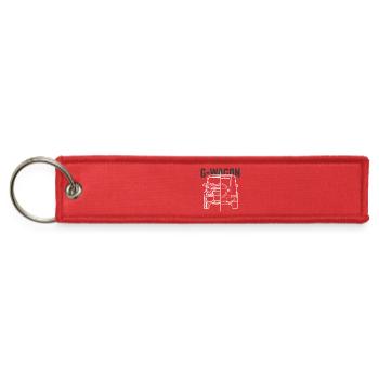 g-wagon vintage car - Jet Tag Keychain - red - Front