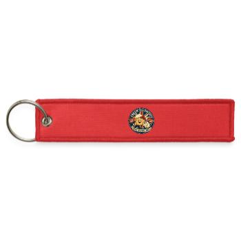 Cream Tea Society - Jet Tag Keychain - red - Front