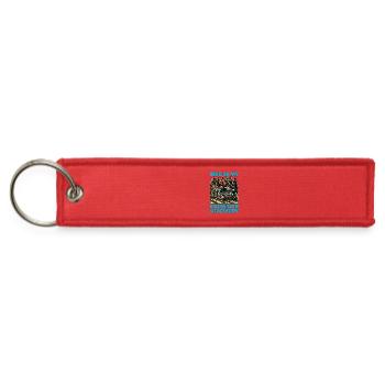 Mud Racing Mud Is My Favorite Accessory Motorsport - Jet Tag Keychain - red - Front