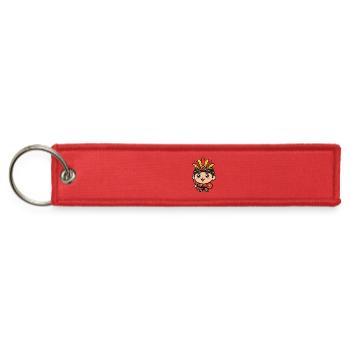 Suncrest Chibi Knight Hero - Jet Tag Keychain - red - Front