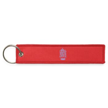 Saved By Grace Religion Jesus Christ Religious - Jet Tag Keychain - red - Front