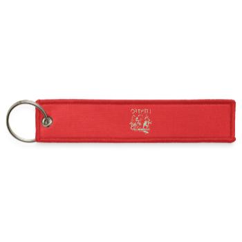 Cryptid Kin Palette Tee - Jet Tag Keychain - red - Front