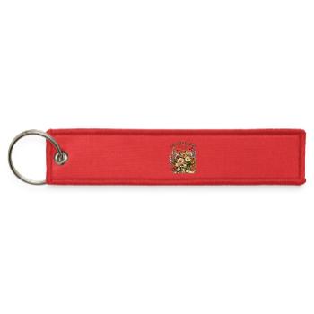 Cutting Garden Society Floral Basket - Jet Tag Keychain - red - Front