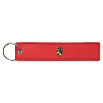 Jesús Es el Camino, la Verdad y la Vida – Juan 14: - Jet Tag Keychain - red - Front