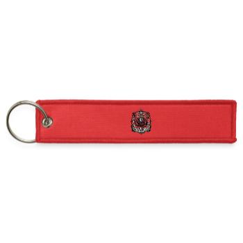 Sacred Bleed Dagger Rose Tattoo - Jet Tag Keychain - red - Front