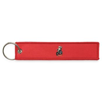 Vintage Biker - Jet Tag Keychain - red - Front