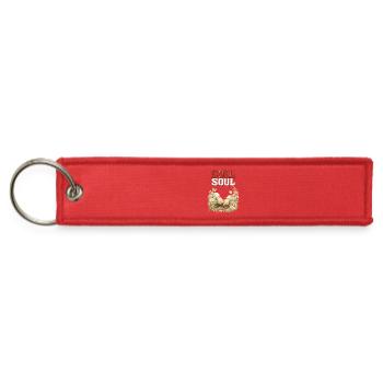 Soil Soul Garden - Jet Tag Keychain - red - Front