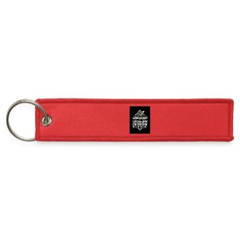 -Create Your Future - Jet Tag Keychain - red - Front