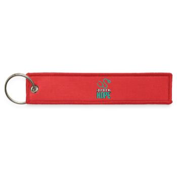 Heartbeat of Hope New Doctor - Jet Tag Keychain - red - Front