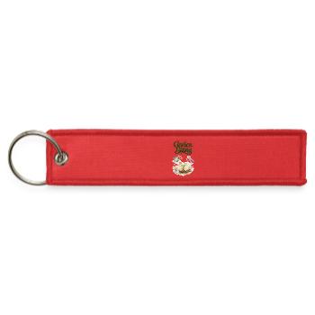 Garden Song: Hands Planting Seeds - Jet Tag Keychain - red - Front