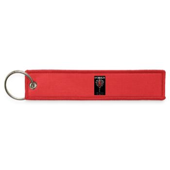 Unbroken Cyberpunk Chrome Aegis Shield Graphic Tee - Jet Tag Keychain - red - Front