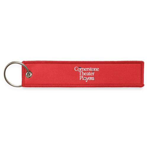 Cornerstone Theater Players (Light) - Jet Tag Keychain