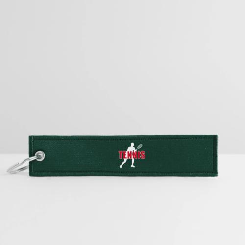 Red Court Tennis - Jet Tag Keychain