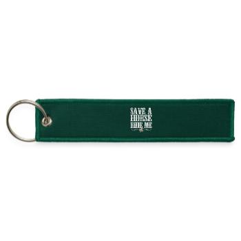 Save A Horse Ride Me - Jet Tag Keychain - hunter green - Front