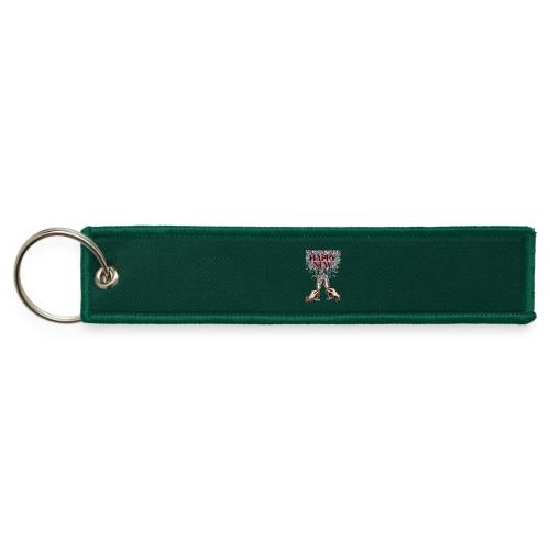 Toasting Hands T-Shirt Confetti Shower Premium - Jet Tag Keychain