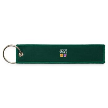 You’re the Peanut Butter to My Jelly Shirt - Jet Tag Keychain - hunter green - Front