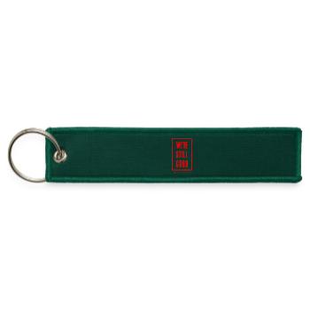 We're Still Good - Jet Tag Keychain - hunter green - Front