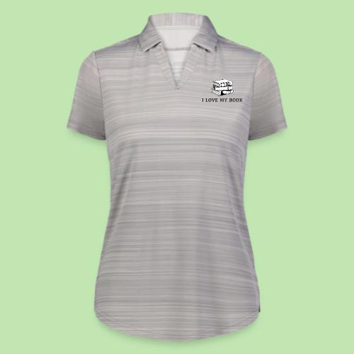 I love my book t-shirt - Augusta Sportswear Ladies` Pursuit Polo