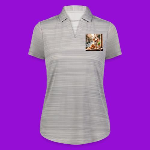 Morning coffee Chihuahua - Augusta Sportswear Ladies` Pursuit Polo