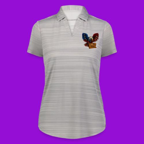 Veterans Press Bald Eagle - Augusta Sportswear Ladies` Pursuit Polo